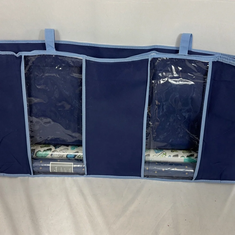 Set of 2 Gift Wrap Roll Holders w/Carry Handles